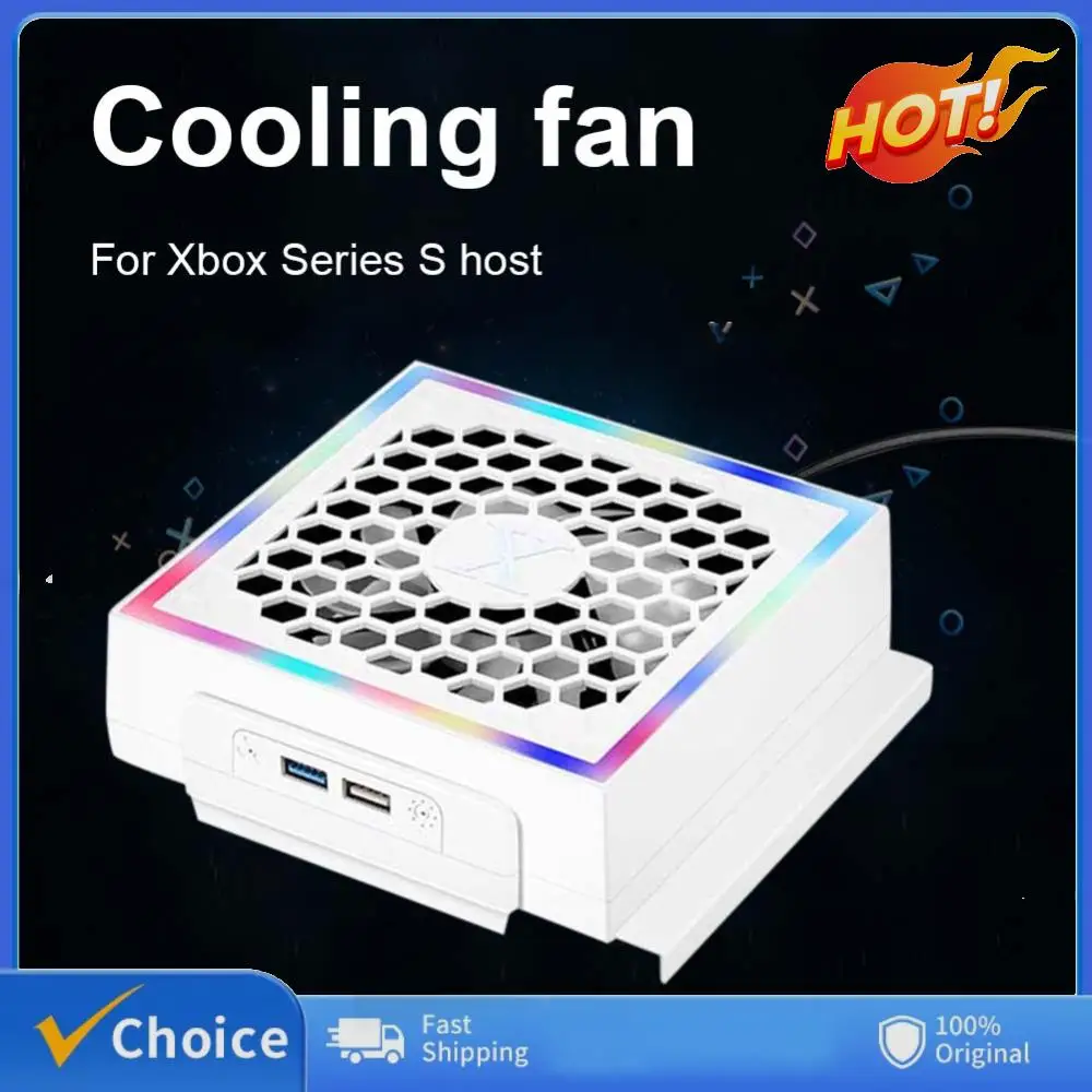 Gaming Console Xbox Series S - LED Soğutma Fanı Işıkları 3 Vites