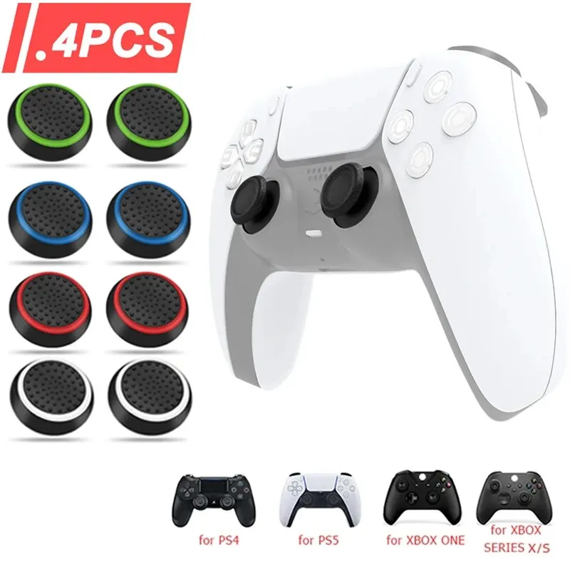 Sony Console Ps5 Pro - 4 adet silikon Analog ThumbStick kavrama