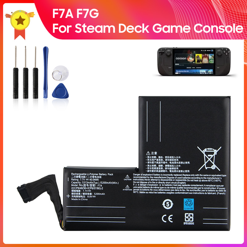 Gaming Console Steam Deck - F7A F7G Steam Deck LCD /
