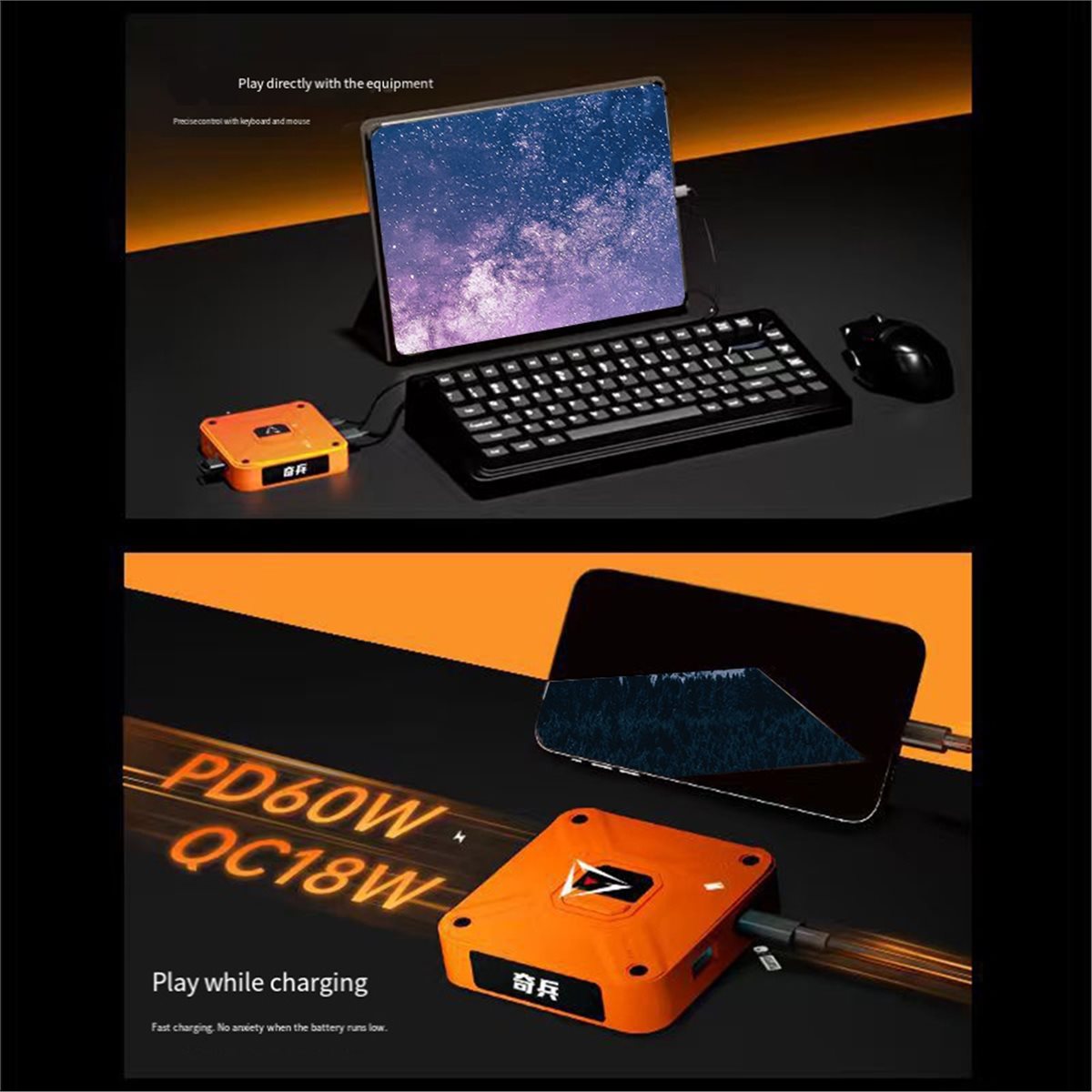Gaming Console App - Y60A NEW-AX360M Klavye ve Mouse Adaptörü