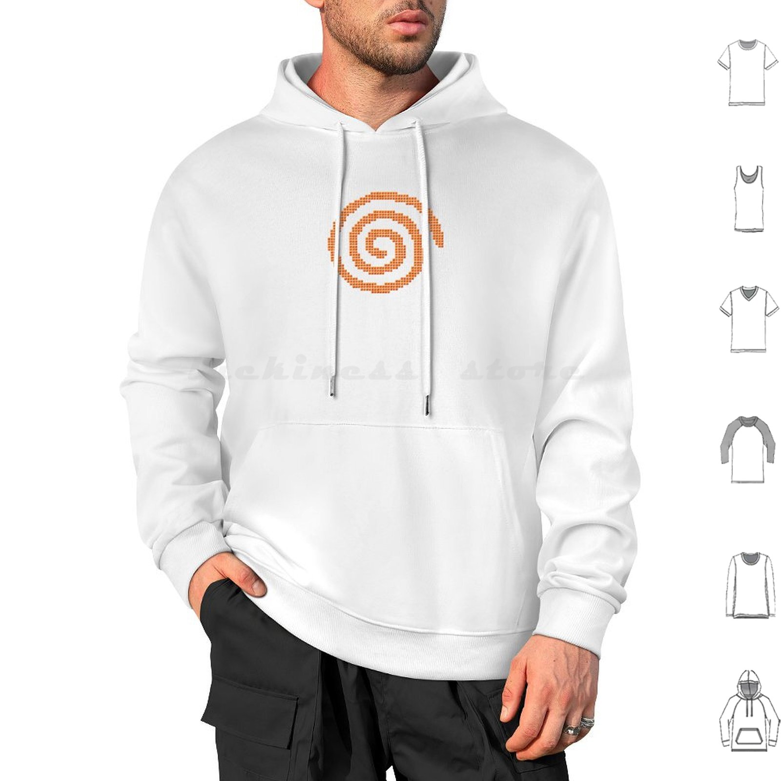 Gaming Console In 90S - Dreamcast Pixel Cubes Kapüşonlular Uzun Kollu
