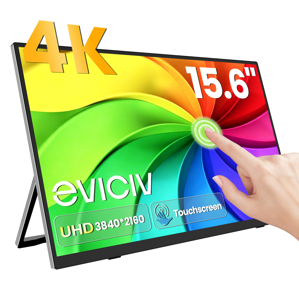 Gaming Console Type - EVICIV 4K Taşınabilir Monitör 10 Noktalı