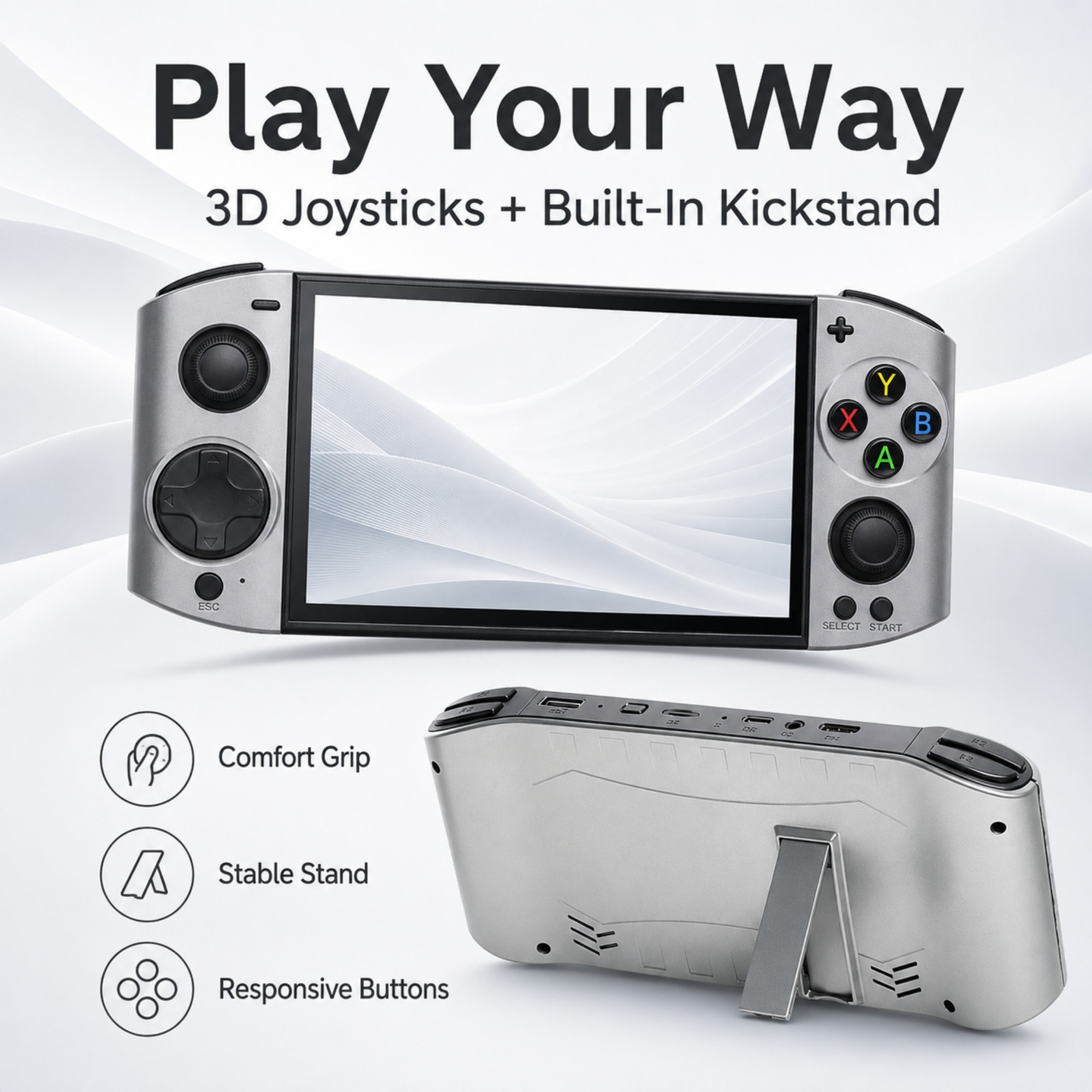 09 Ultra 5.1 İnç OLED El Oyun  - Gaming Console Type incelemesi ve fiyatı