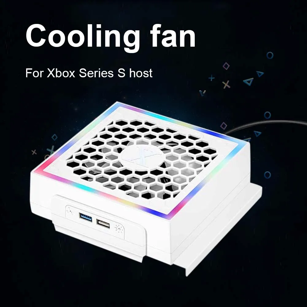 LED Soğutma Fanı Işıkları 3 Vi - Gaming Console Xbox Series S incelemesi ve fiyatı