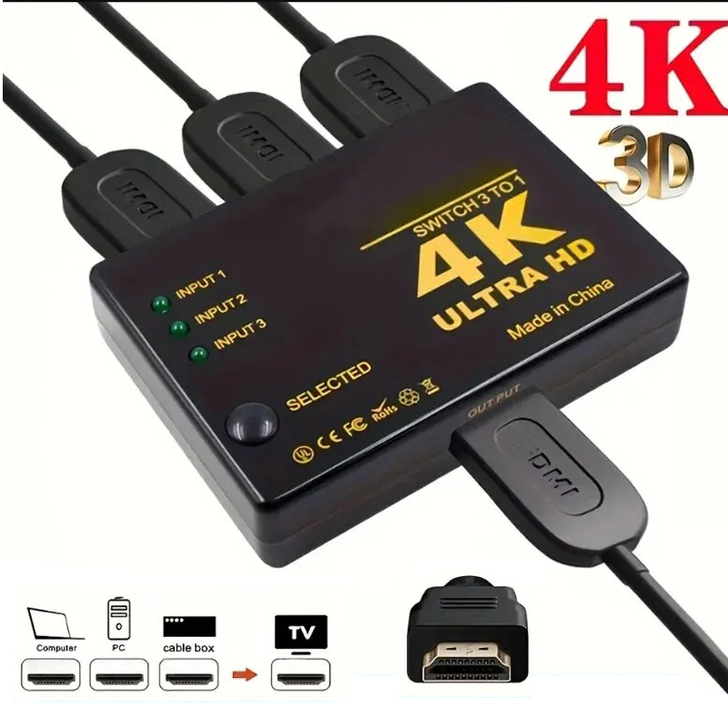HDMI uyumlu Anahtar 4K Switche - Gaming Console Bundle incelemesi ve fiyatı