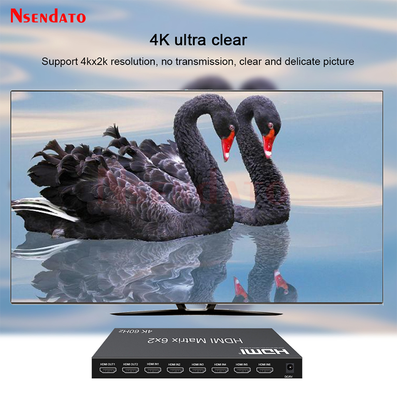 6x2 HDMI Matris Anahtarlayıcı  - Gaming Console Bundle incelemesi ve fiyatı