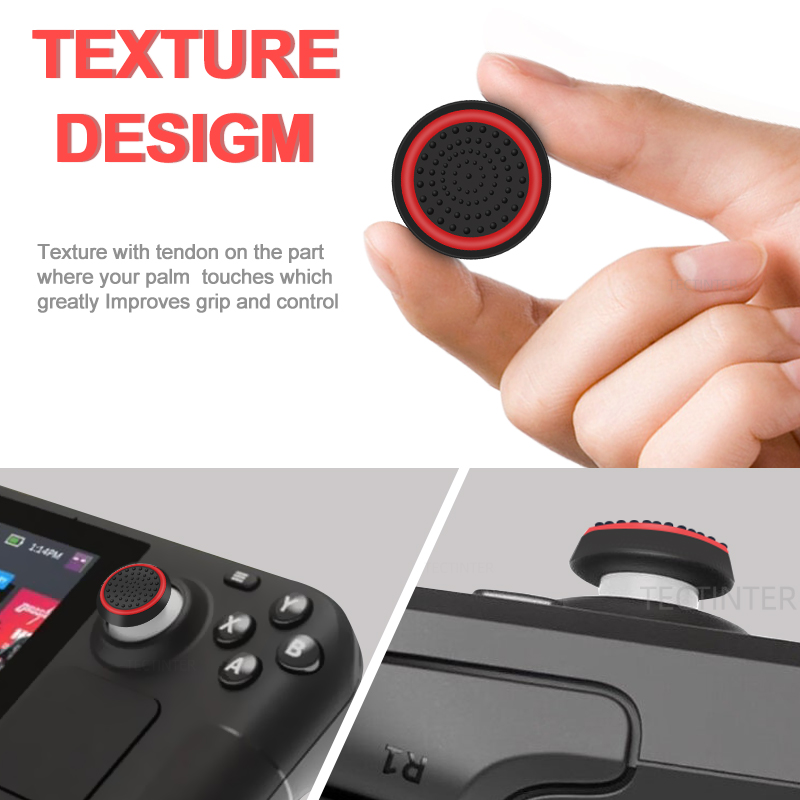 2/4 adet silikon Thumbstick Jo - Gaming Console Steam Deck incelemesi ve fiyatı