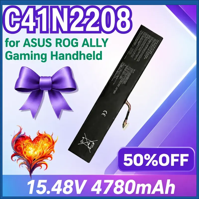 Yeni C41N2208 4780mAh 15.48V E - Gaming Console Asus Rog incelemesi ve fiyatı
